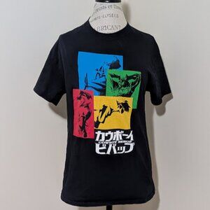 Cowboy Bebop unisex graphic tee shirt size M